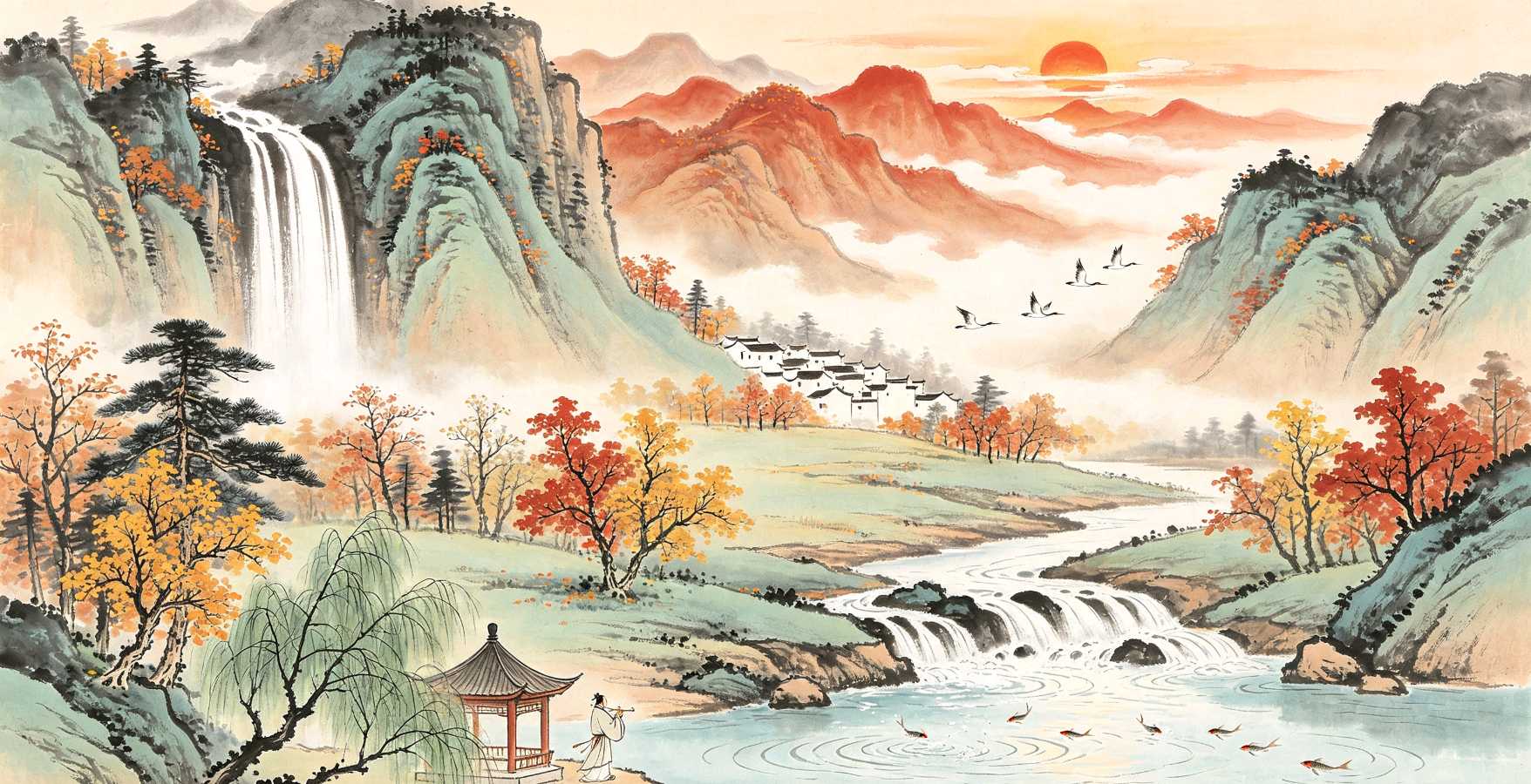 《秋行》联机全球发布谭家猛作品欣赏（图3）