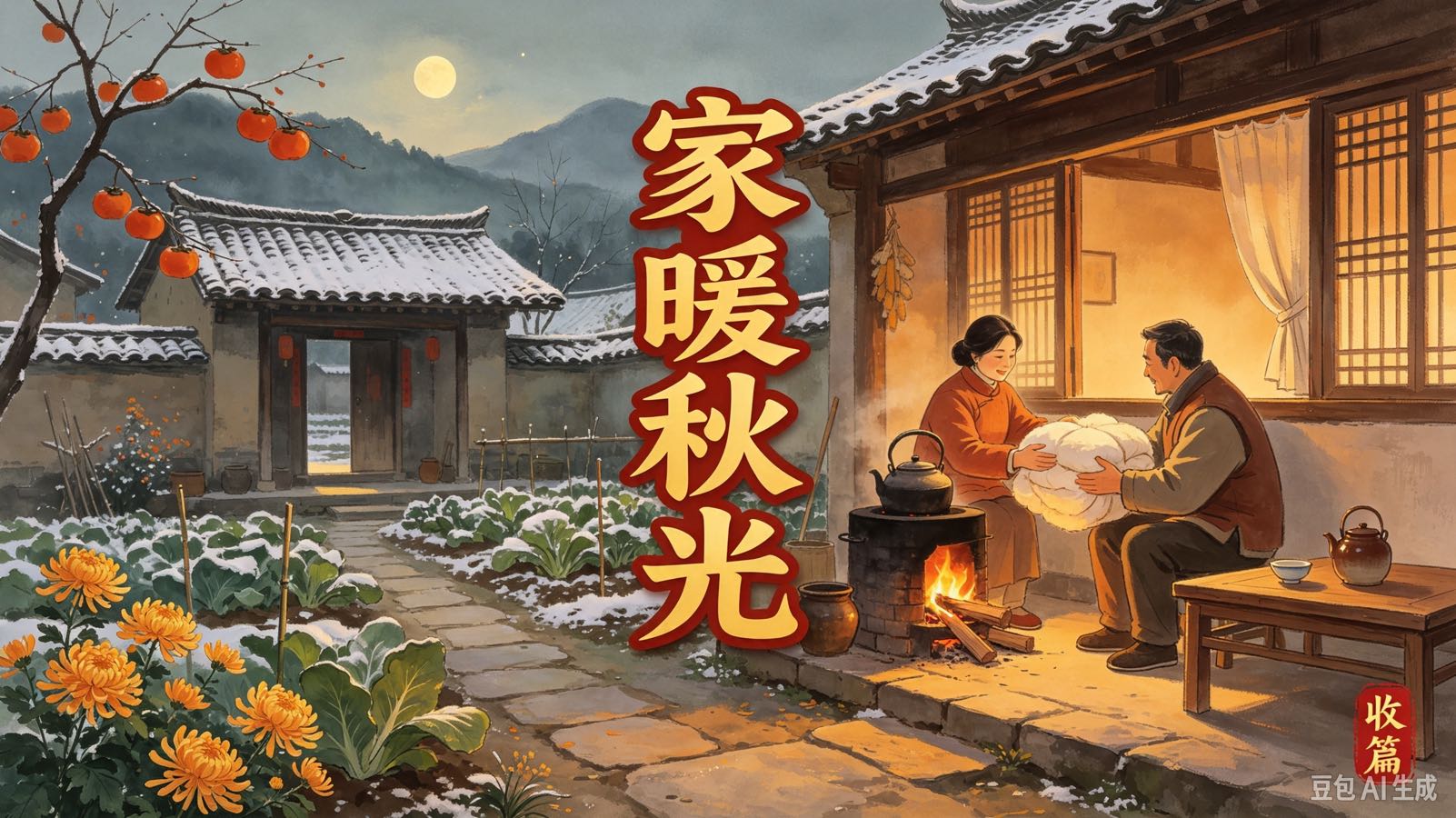 《菊韵流芳》欣赏李作华先生.霜降(图5)