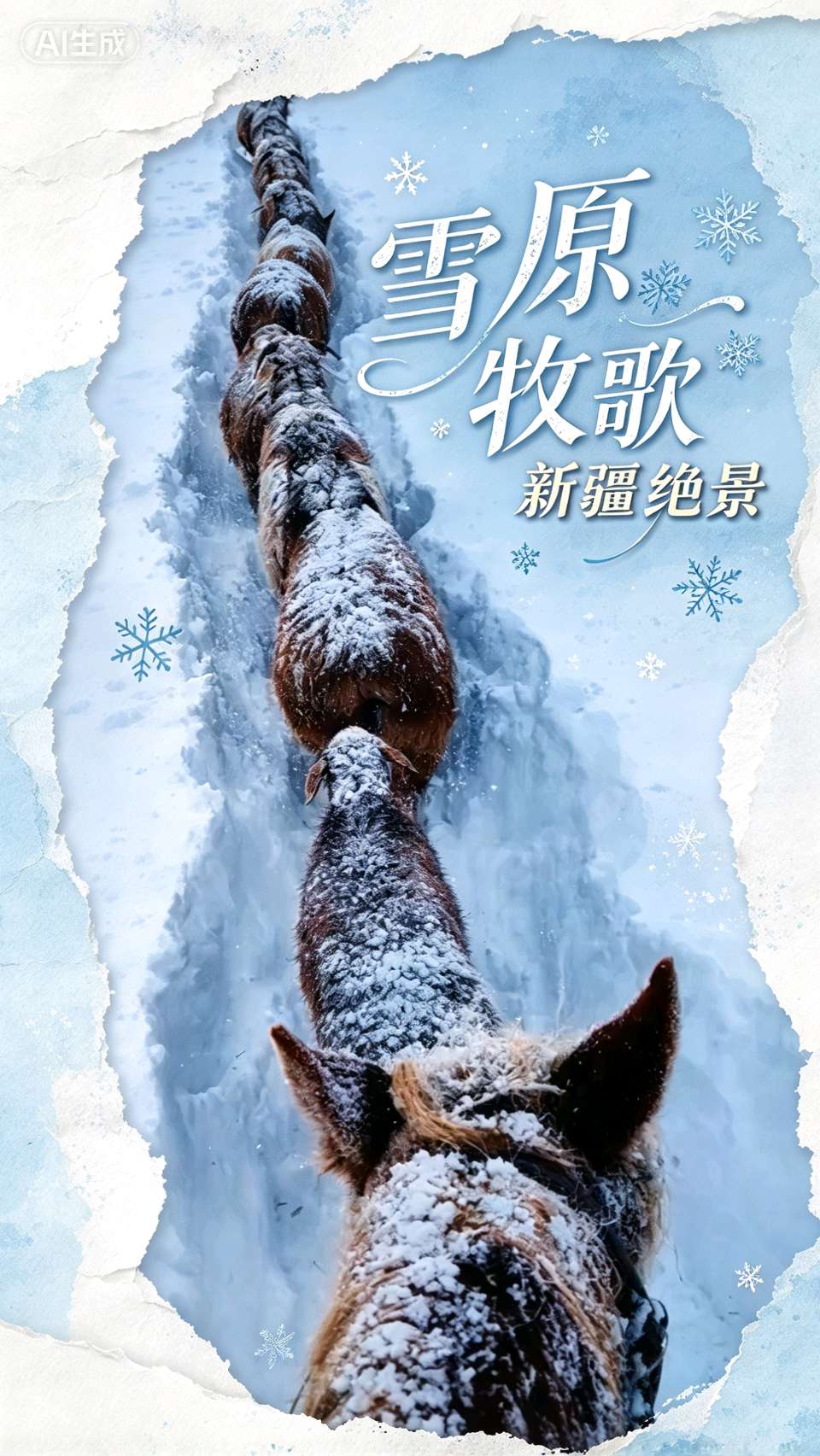 素雪喀拉峻，生灵逐光行