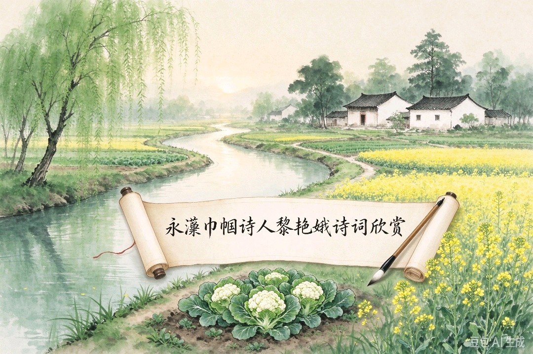永漋巾帼诗人黎艳娥四首诗词欣赏