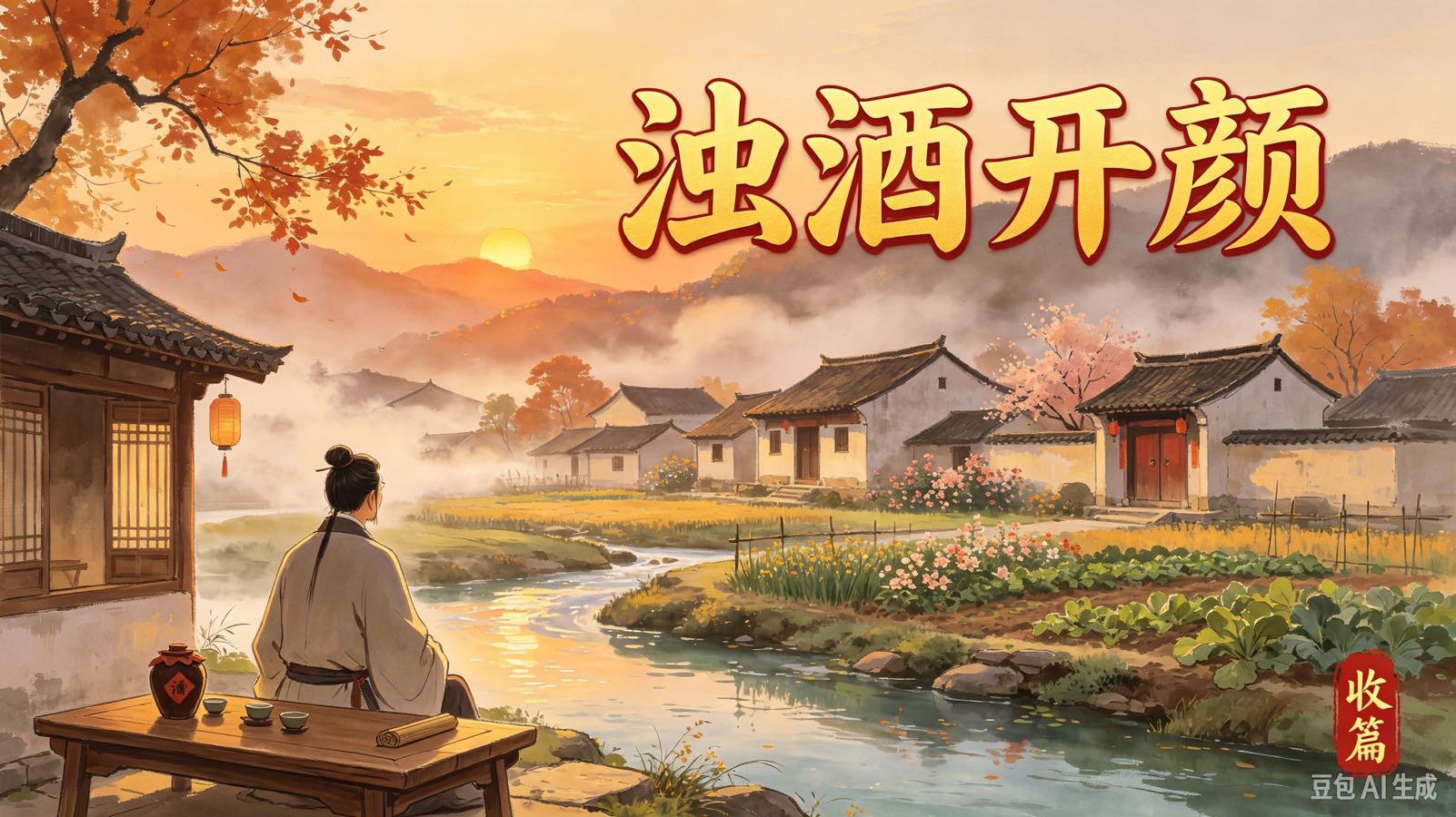《雅澜文学》欣赏黎彩芬老师佳作.村居(图5)