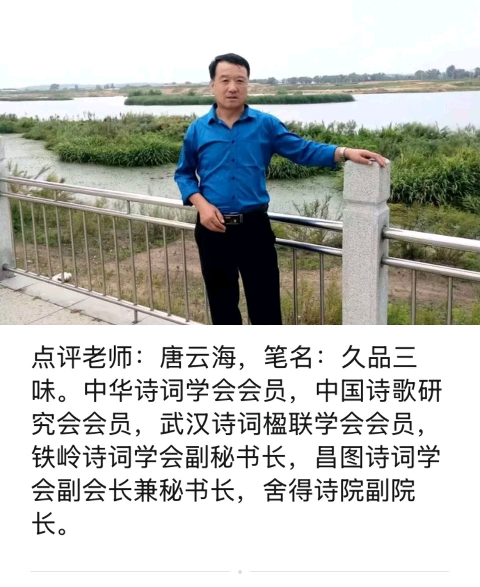 昌图诗词十月份练笔《西江月》专辑总第86期(图9)