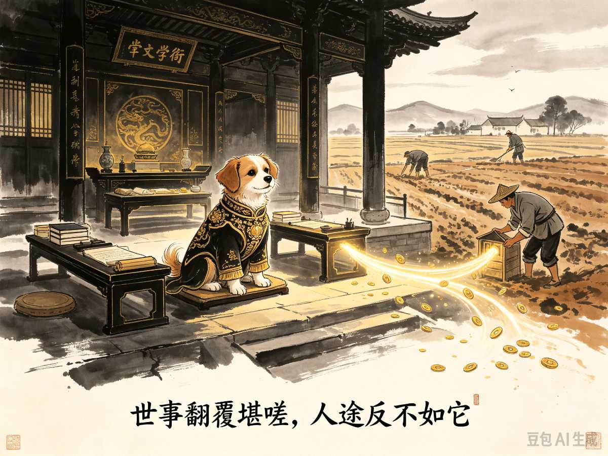 【般涉调·哨遍·犬奢叹】文/崔建国(图2)