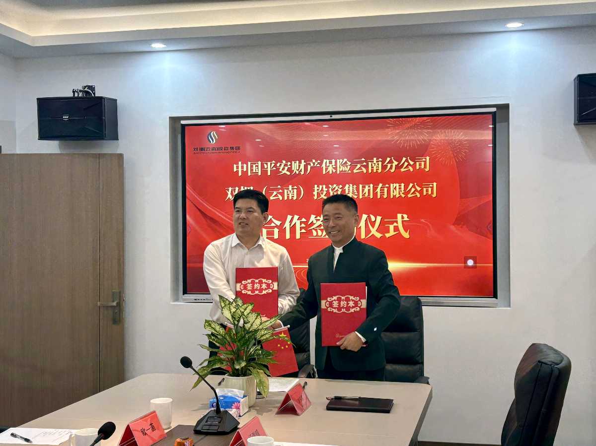 双拥(云南)投资集团与平安产险云南分公司签署合作协议!(图4)