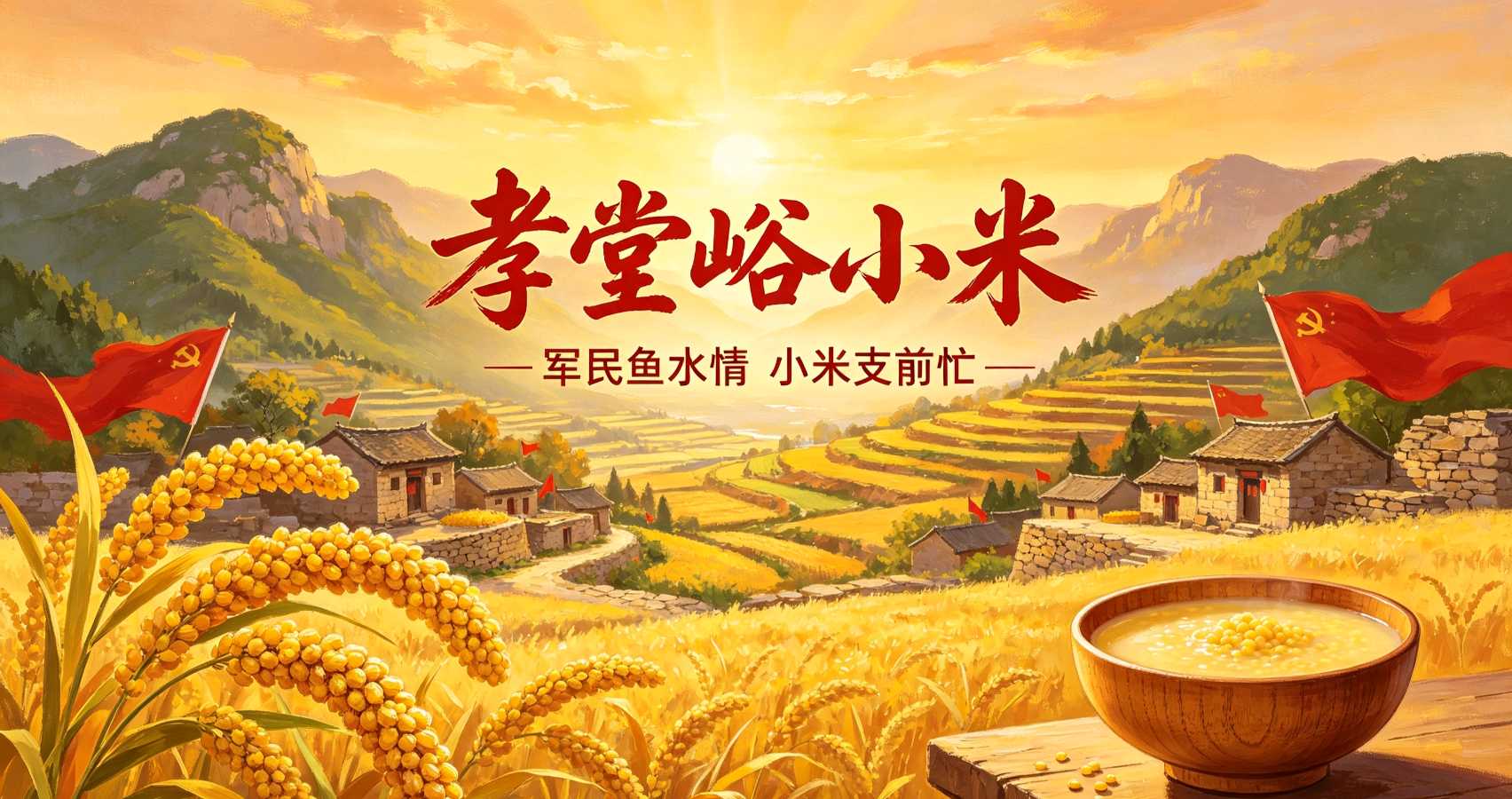 情景剧剧本《孝堂峪村小米》编剧/刘培龙 刘宗方 演员/孝堂峪村民