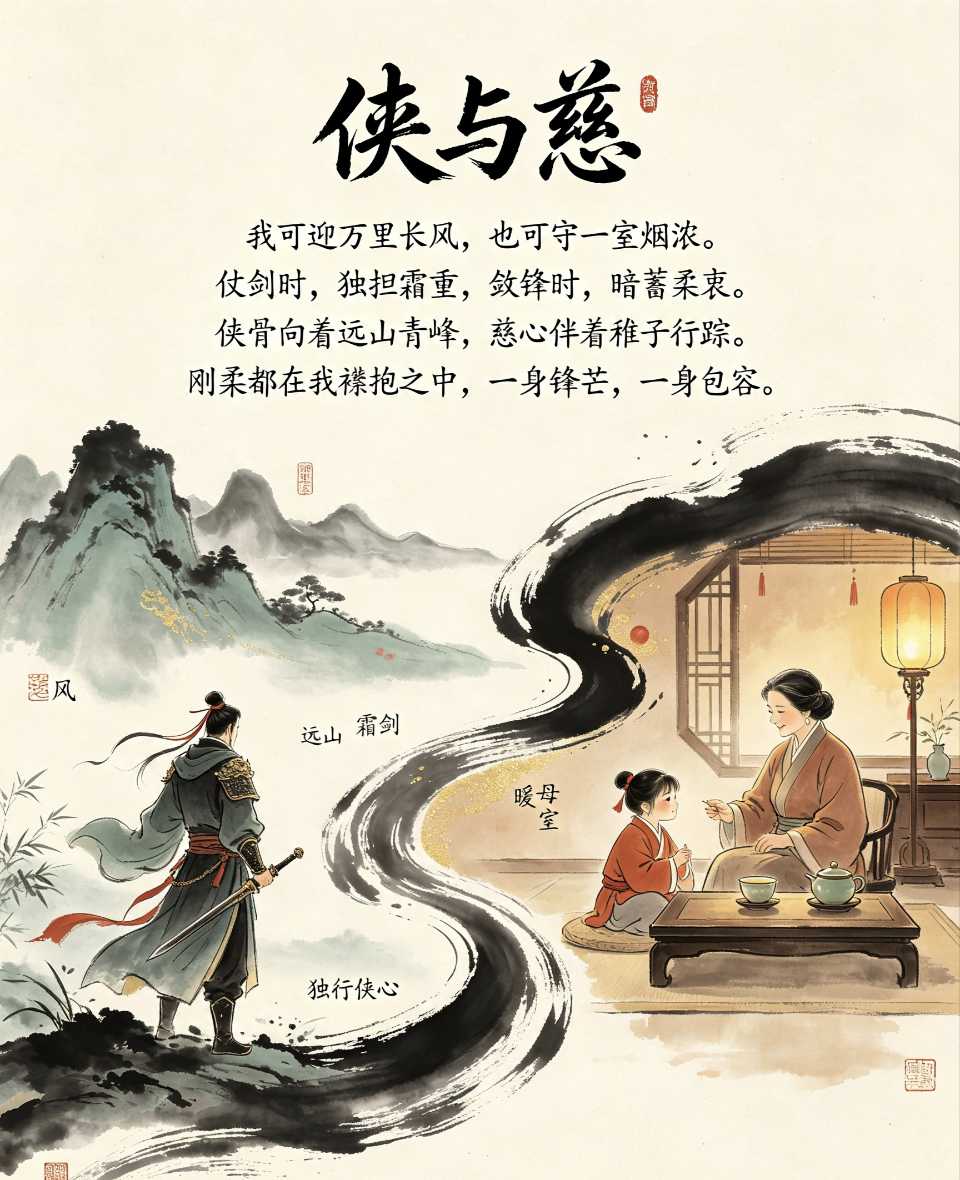 【荣耀中国】云笺诗会*刚柔集作者/一日千里(图6)