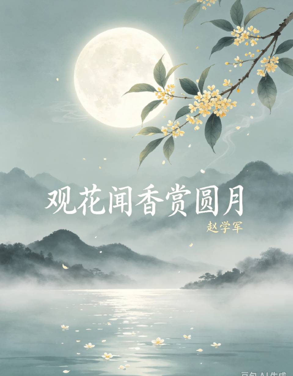 【散文】观花闻香赏圆月 // 赵学军《清江文学》4806期(图2)