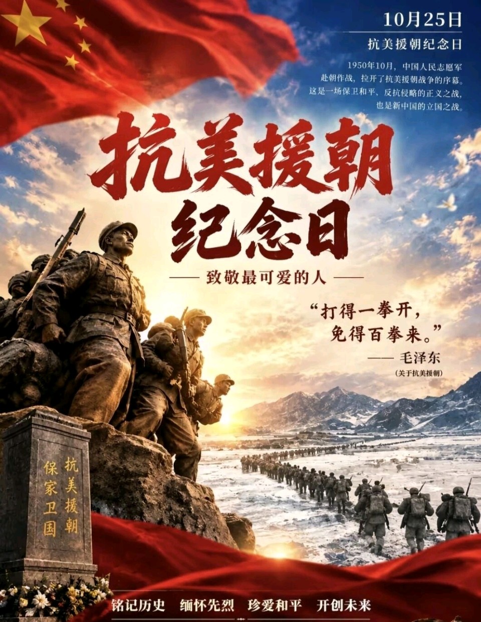 国风总社322期︱抗美援朝纪念日特刊_北京头条(图7)