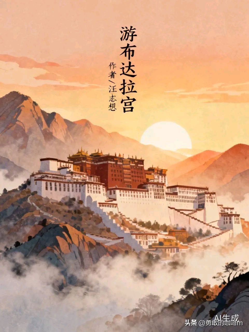 游布达拉宫  ‖  作者/汪志想                    2