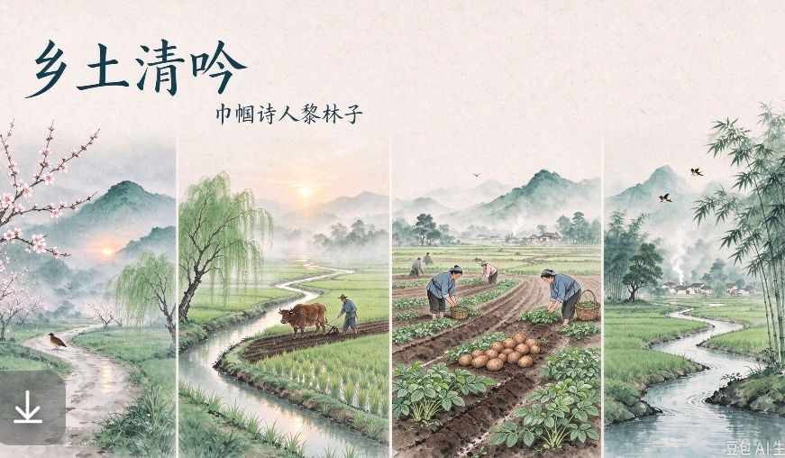 乡土清吟巾帼诗人黎林子田园小诗四首荐赏