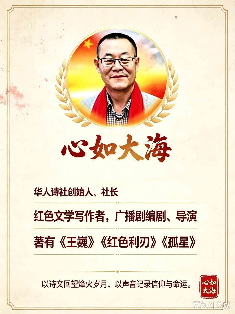 诗歌《星火已燎原》作者:心如大海 编辑:华人诗社(图9)