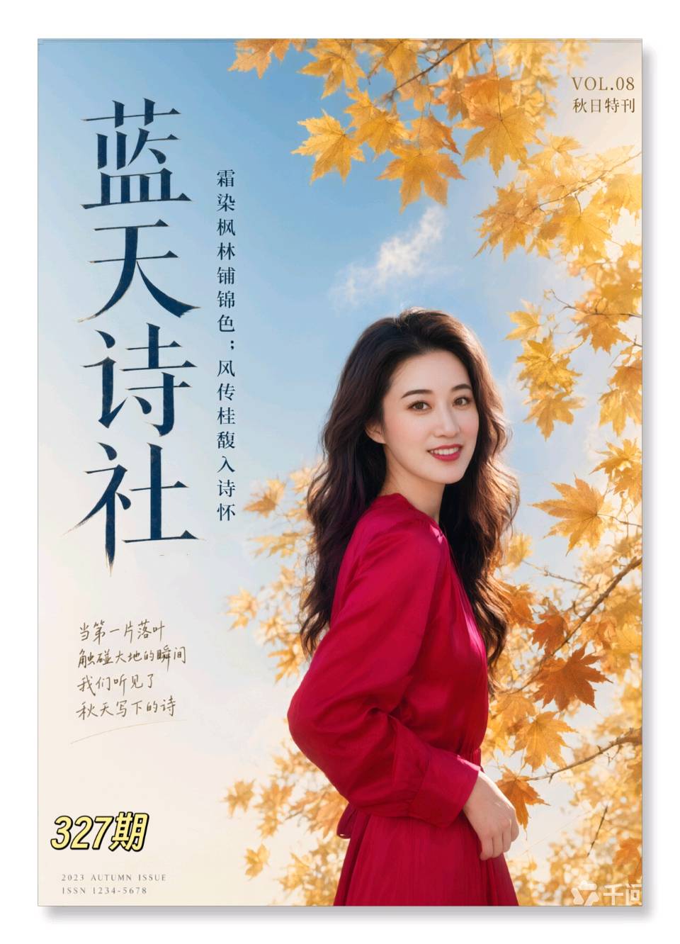【蓝天诗社】327期 《咏秋》 霜染枫林铺锦色;风传桂馥入诗怀(图10)