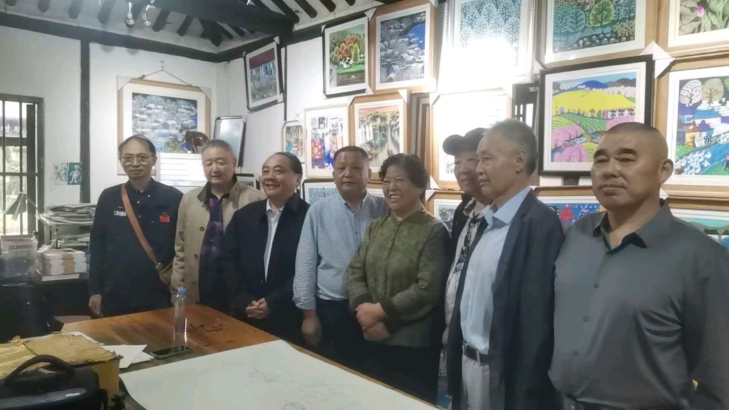 文旅筑梦 丹青留韵——上海中洪大院老总连云清兴文筑院、农民画王曹秀文美名远播海内外文:袁德礼摄:朱超群,诗/修淑华(图21)