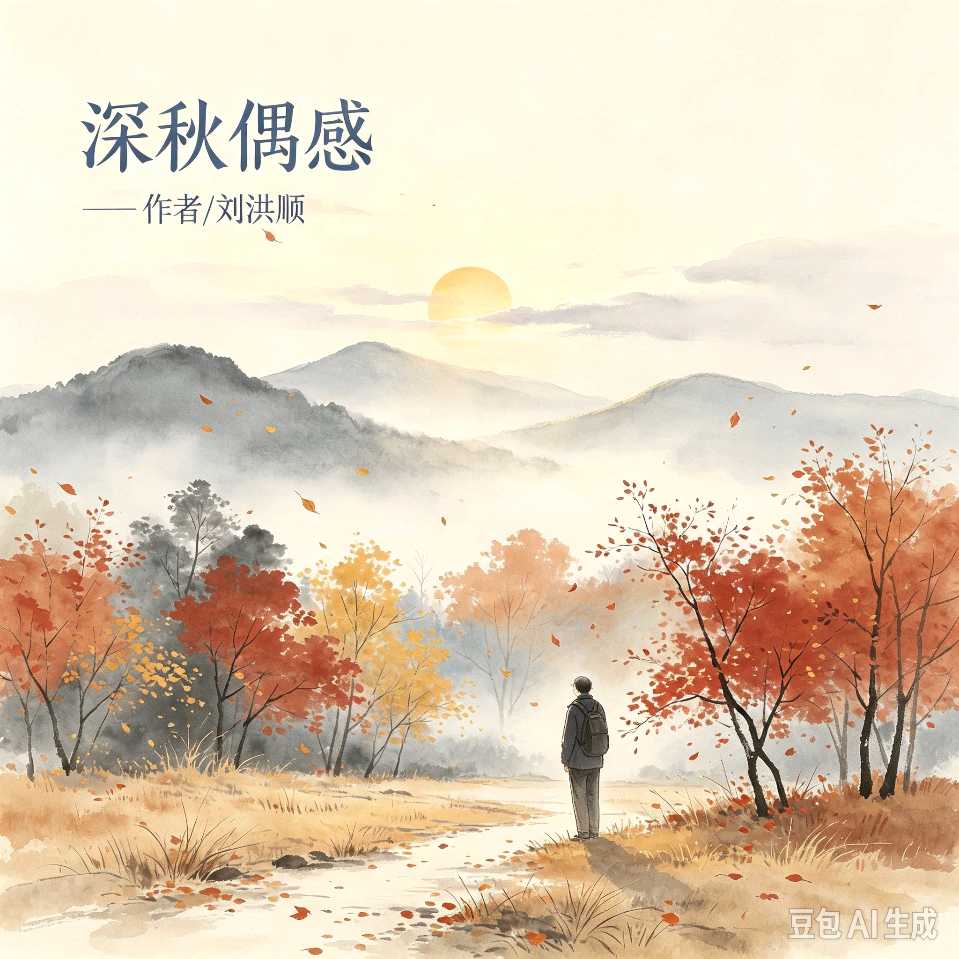 请欣赏《深秋偶感》作者/刘洪顺 主播.编辑/安然【中国长江文学社】有声文学平台【第20422期】（图3）