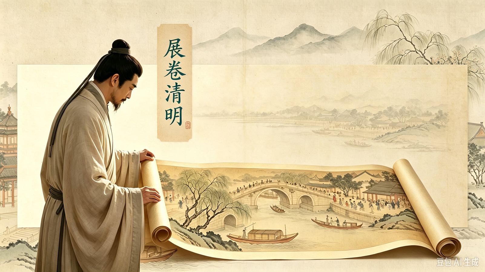 《浩气千秋》诗坛品读严泽怀老师:观清明上河图心得(图3)