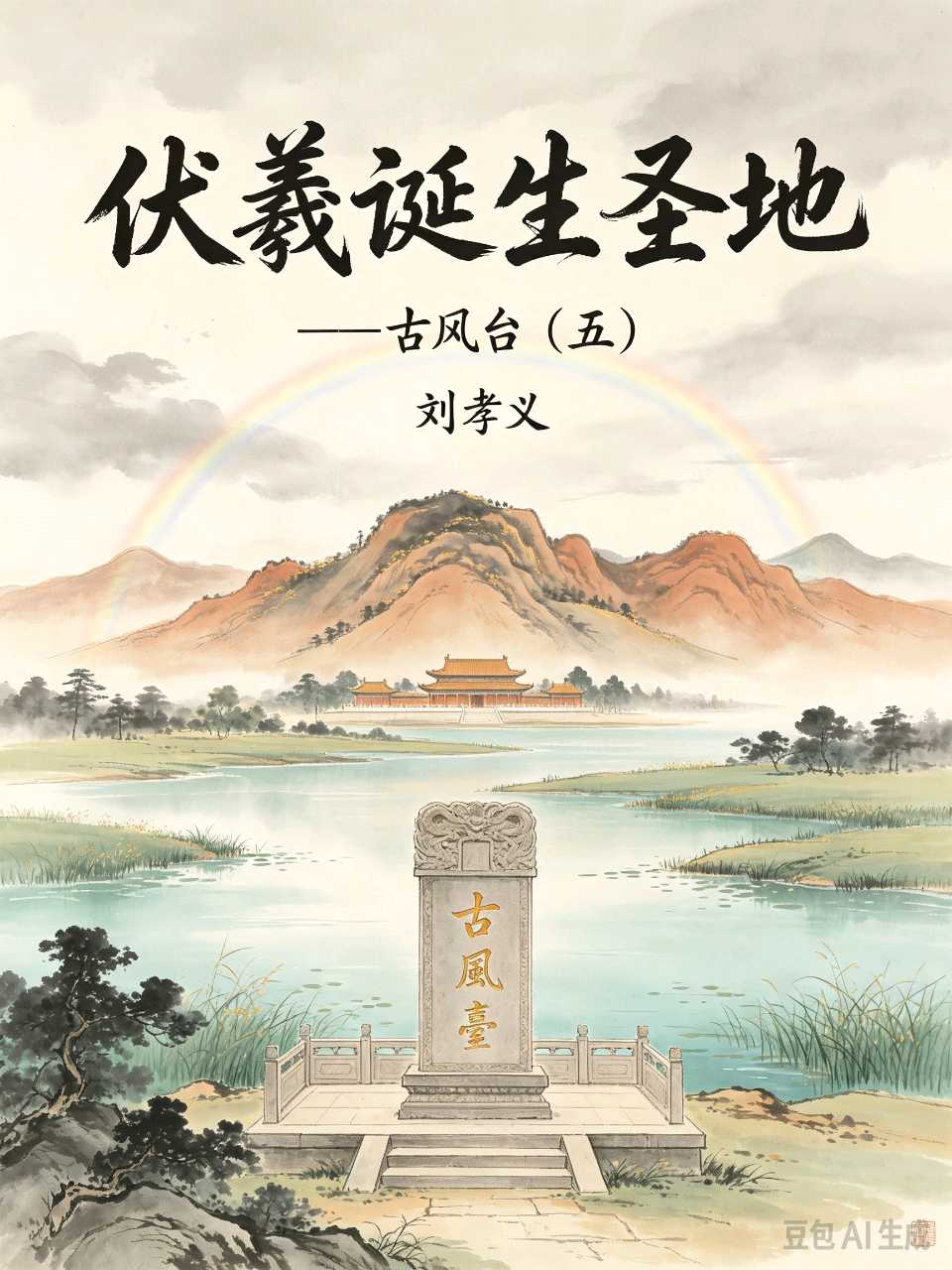 伏羲诞生圣地——古风台（五）.作者：刘孝义