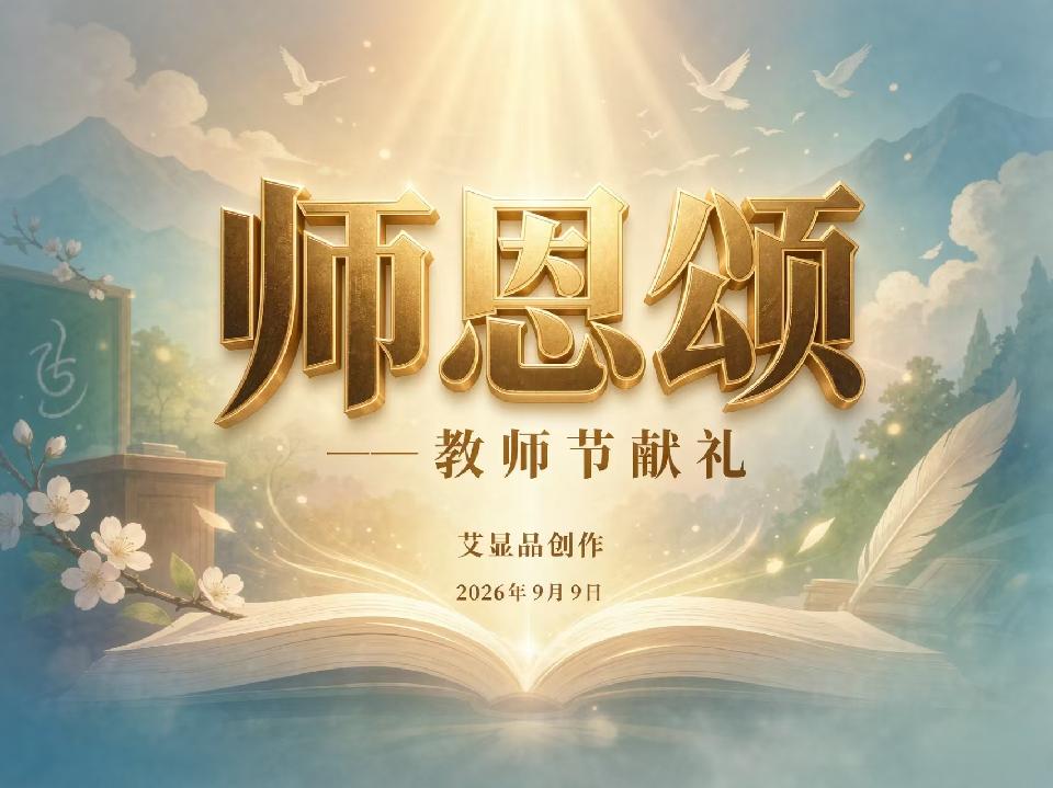 师恩颂——教师节献礼 封面