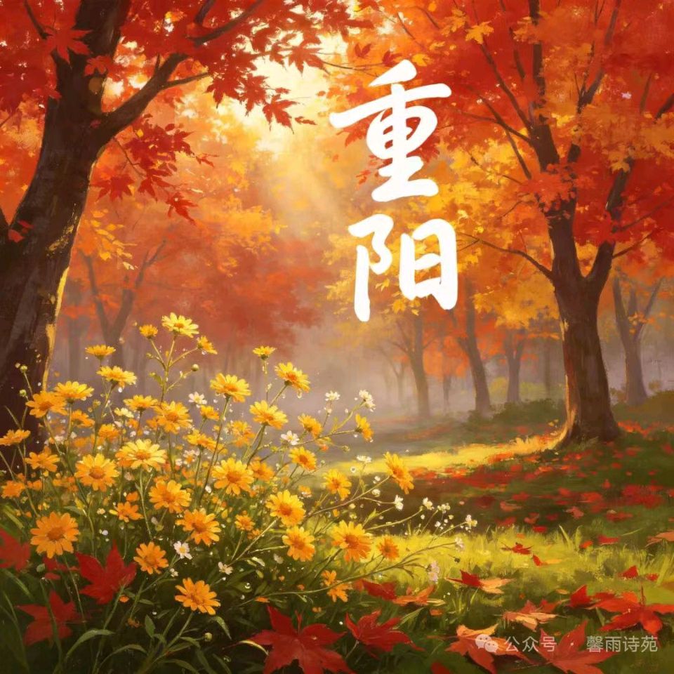 重阳节感怀（新韵）金夜（兰州）（图3）