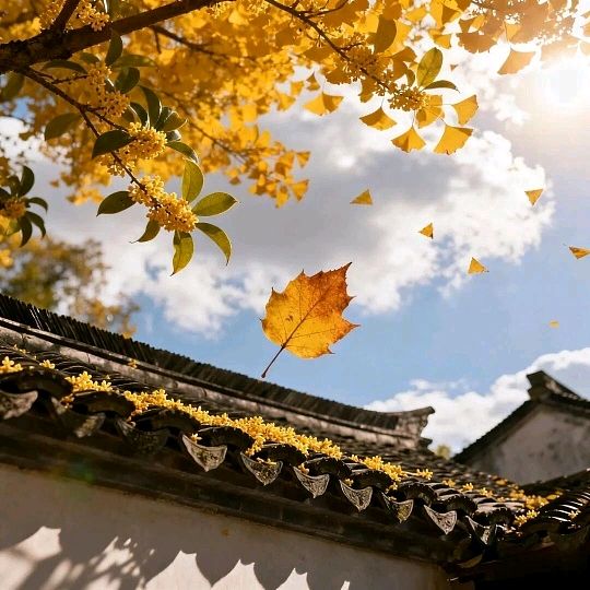 青山新雨卜算子·一院秋光，不必赠人（图3）