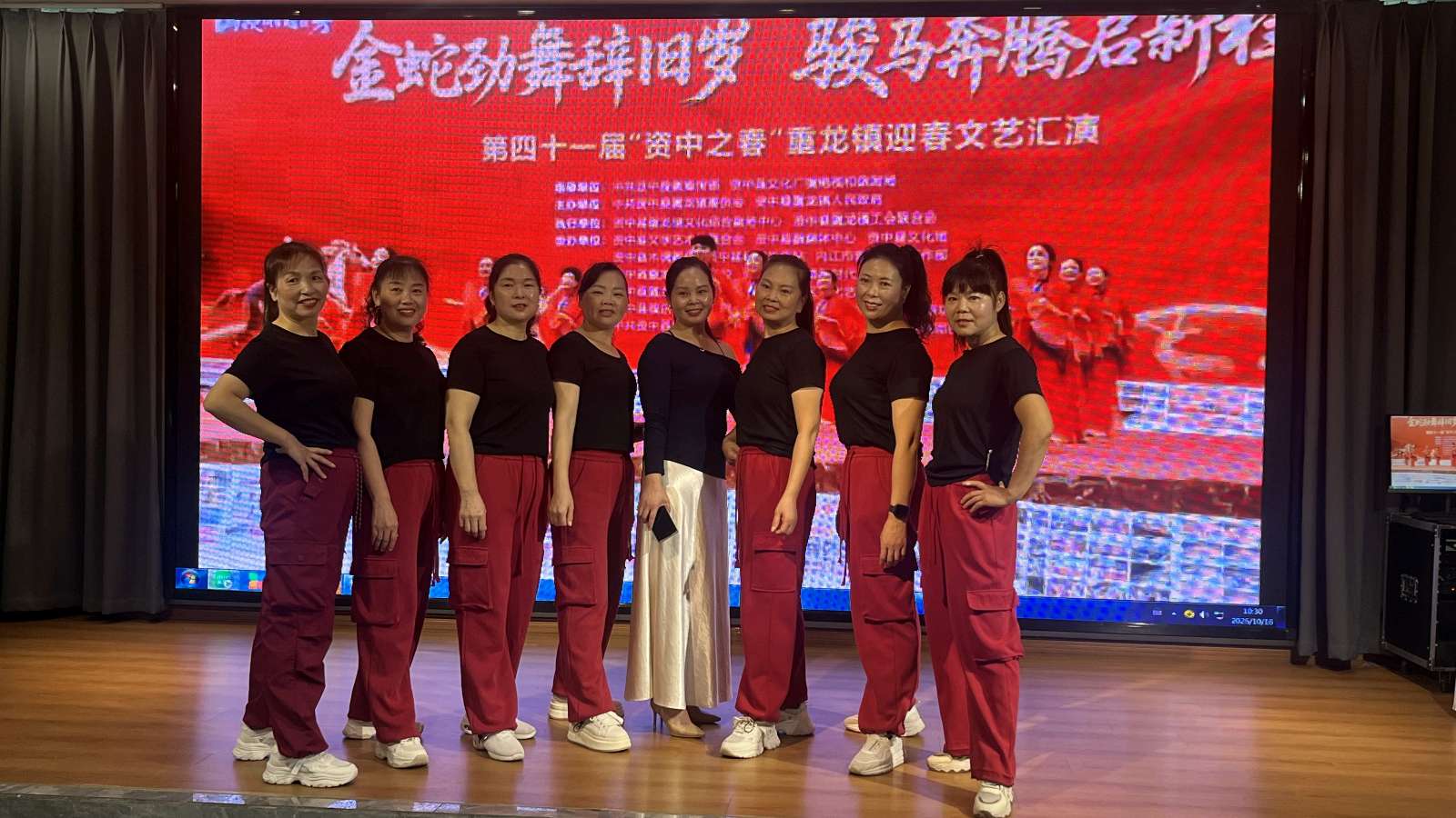 重龙镇开展重阳节老干部座谈会暨文艺慰问演出(图3)