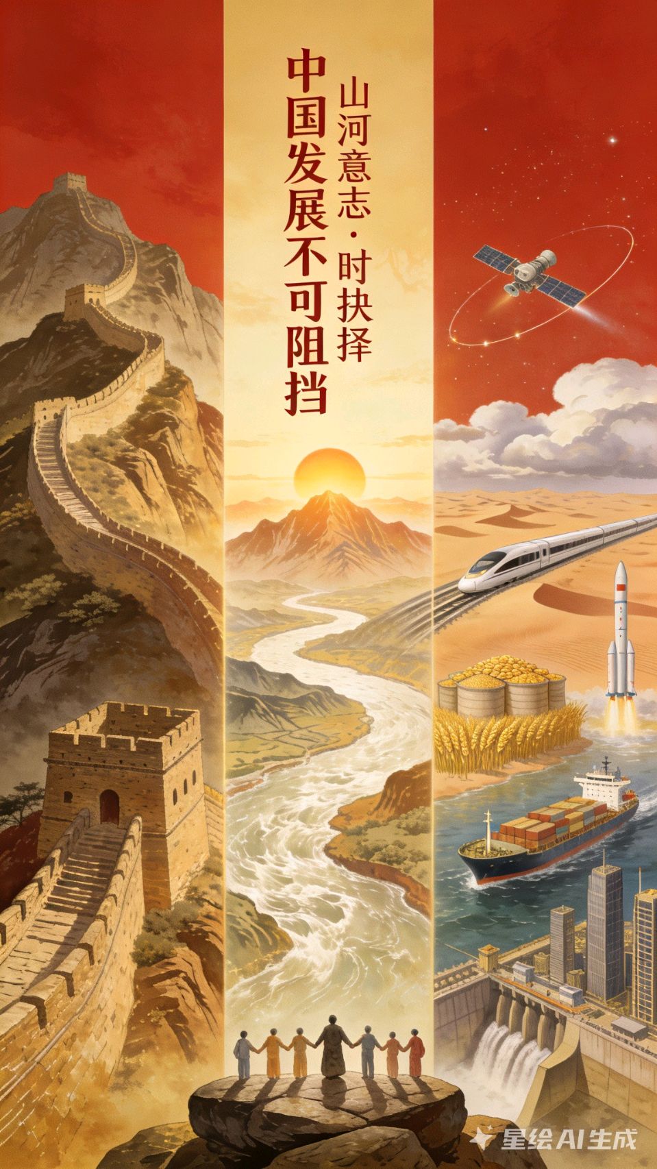🇨🇳【中国诗人】第1829篇:中国发展不可阻//作者:闵祥炬/诵读:蓓蓓（图3）