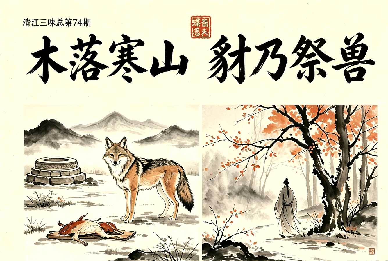 清江三味总第74期【诗约岁时033】｜霜降初候•列兽如祭谢天恩