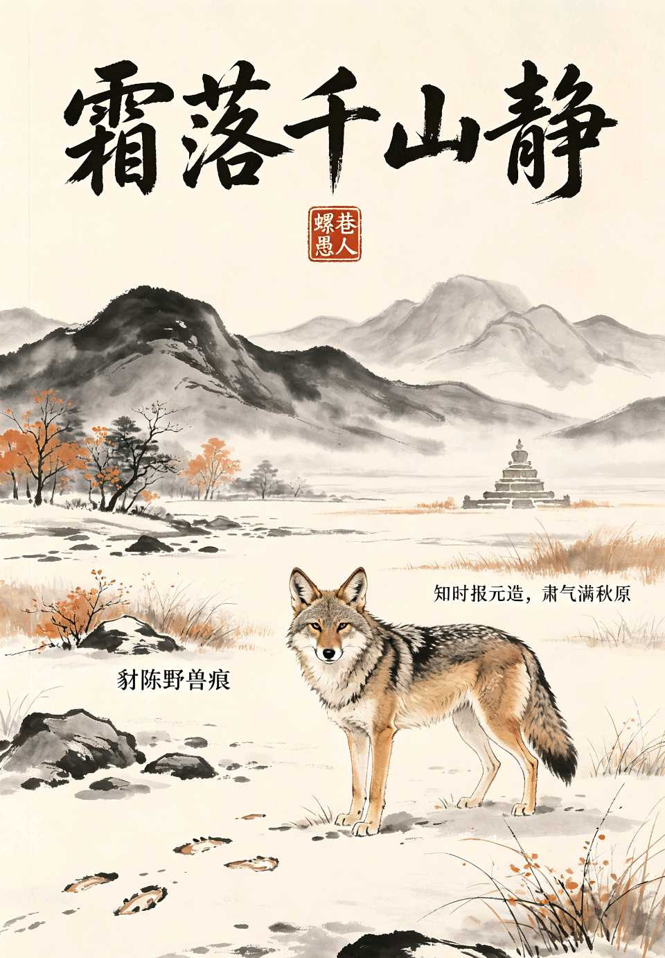 清江三味总第74期【诗约岁时033】｜霜降初候•列兽如祭谢天恩（图5）
