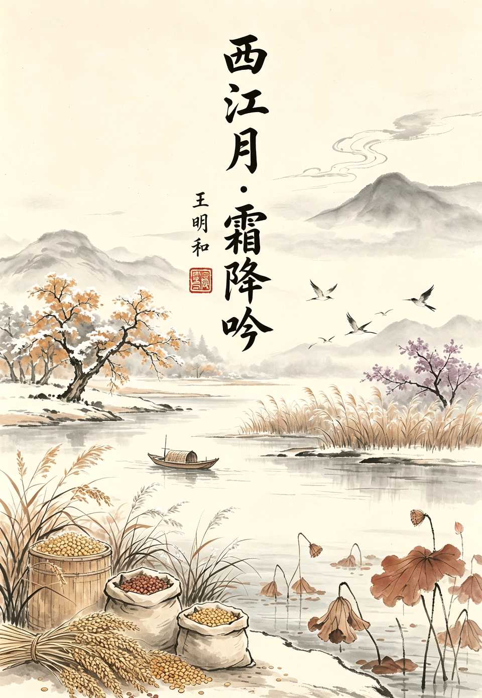 清江三味总第74期【诗约岁时033】｜霜降初候•列兽如祭谢天恩（图10）