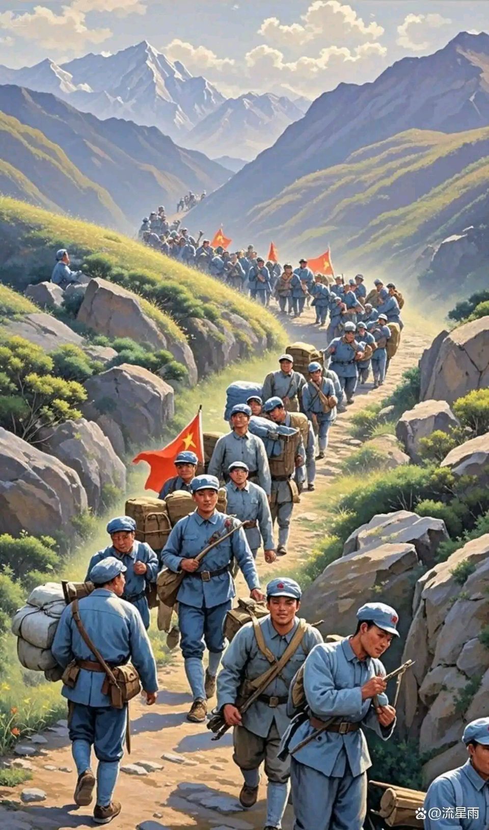 🇨🇳【中国诗人】第1832篇:军歌嘹亮·向着百年征程奋进// 覃丽娟（广西）（图4）