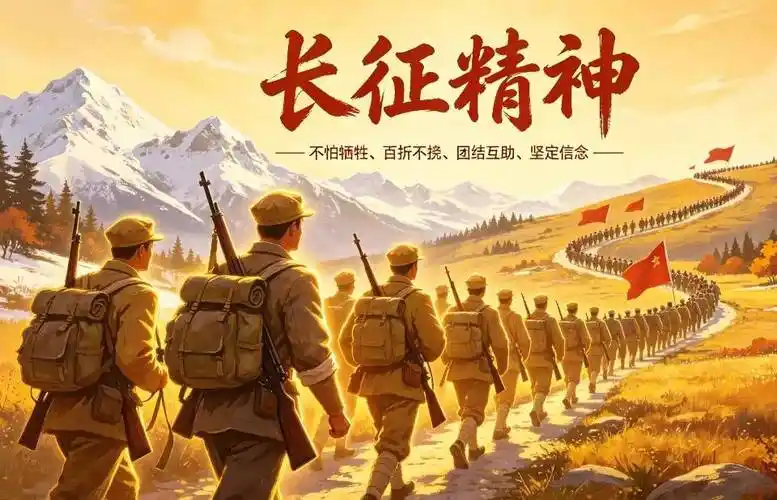 听【文.汪孔周/诵.木兰】举世无双的战略远征——纪念中国工农红军长征胜利90周年（图6）