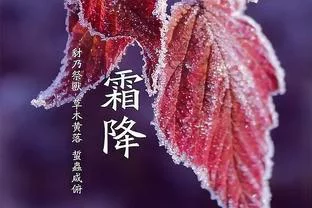 霜降诗韵