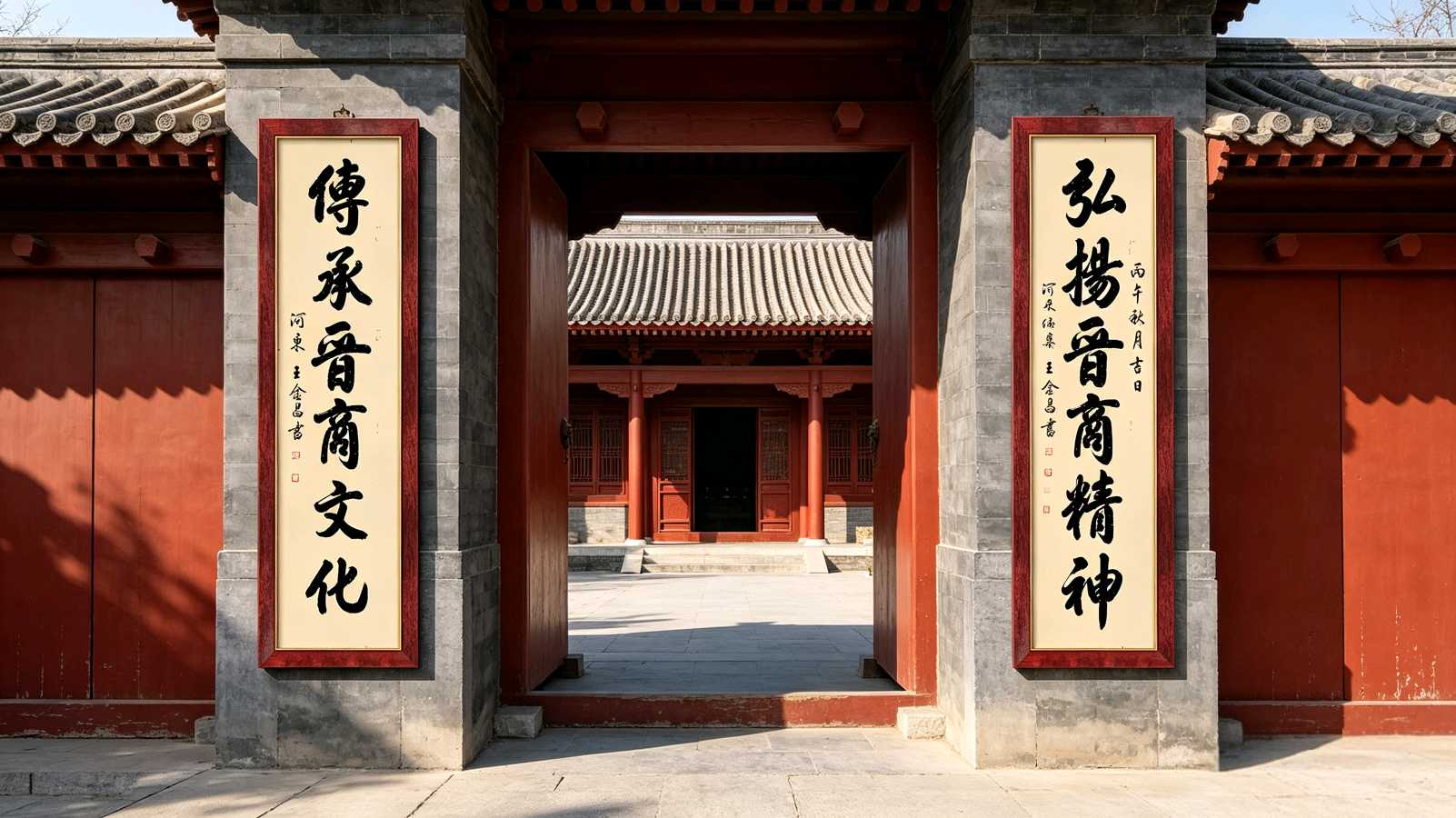 墨载晋商魂 笔开千秋境——品读王金昌先生“传承晋商文化，弘扬晋商精神”楹联有感 作者:王洪平（图2）