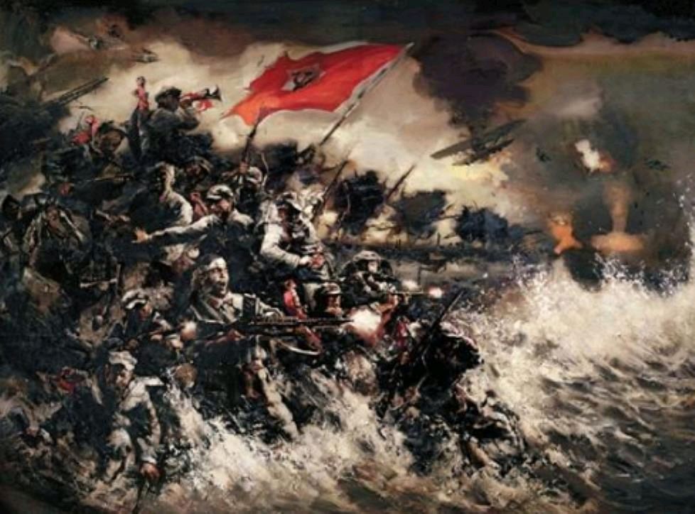 《血染的湘江》实力诗人/黄赞高、金牌主播/凤珠。(图7)