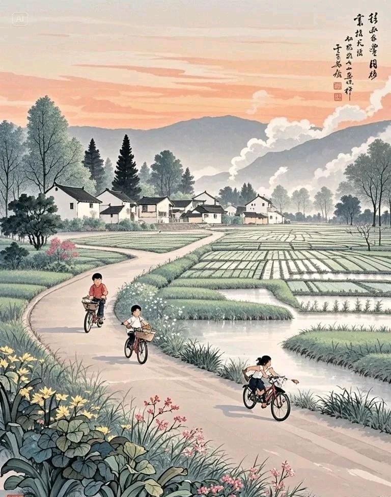 《骑行谢鲁山庄》联机全球发布吴传梁作品欣赏(图4)