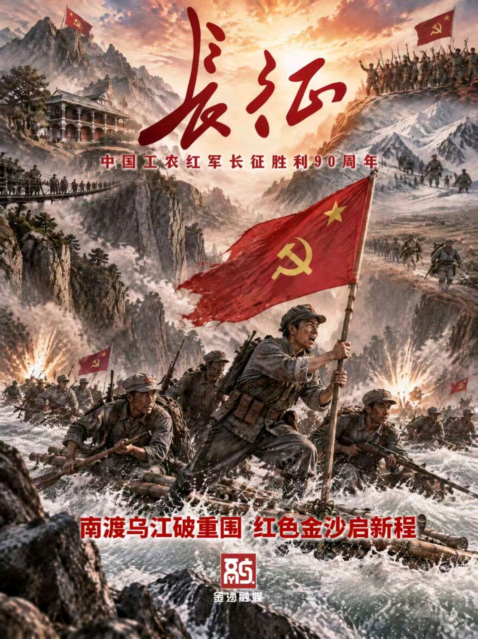 【荣耀中国】文学社*长征胜利 90 周年专辑作者:陈树初(图12)