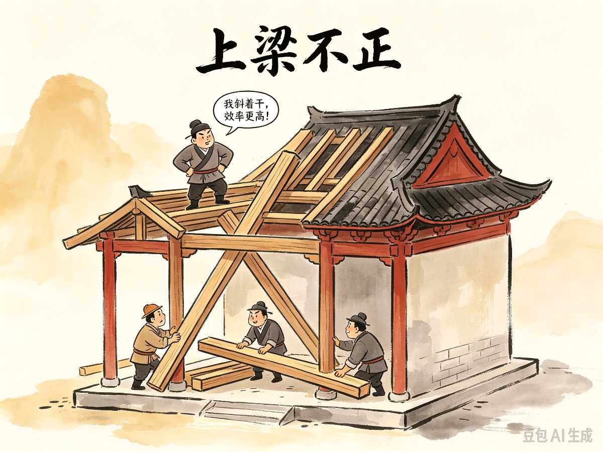 【杂文】上梁不正下梁歪 文/陆泰先(图2)