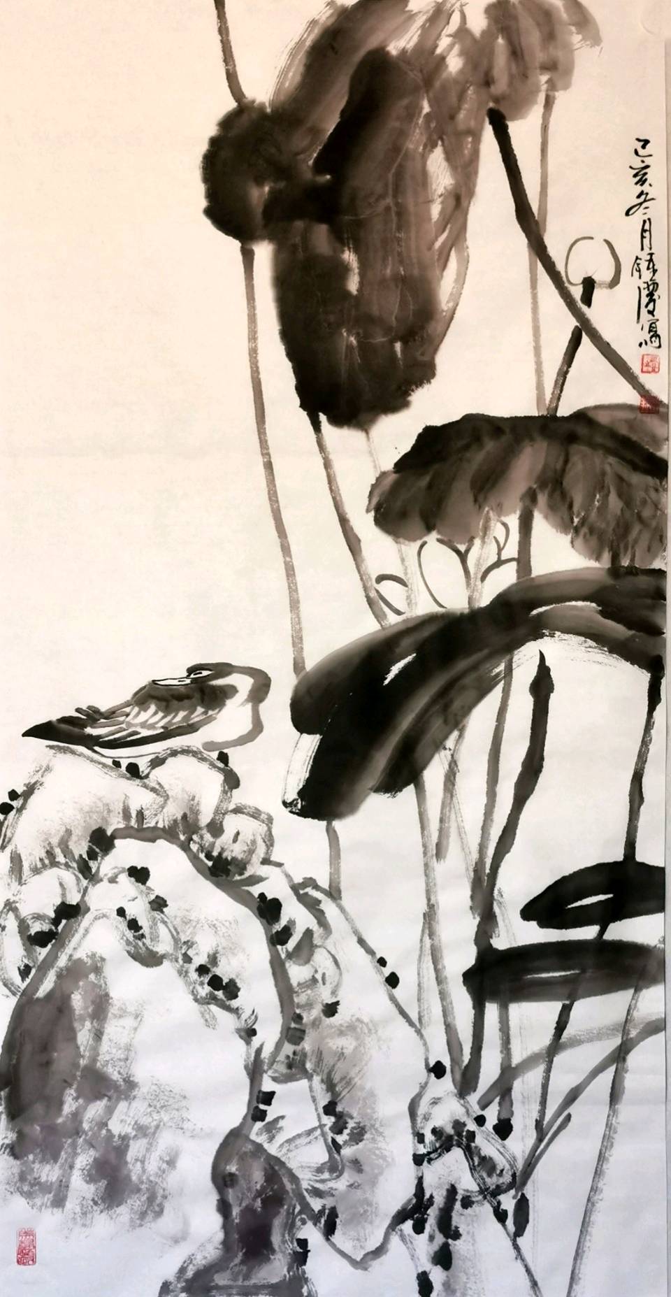 墨写闲情，初心未改——读钟庆先生写意花鸟有感（图2）