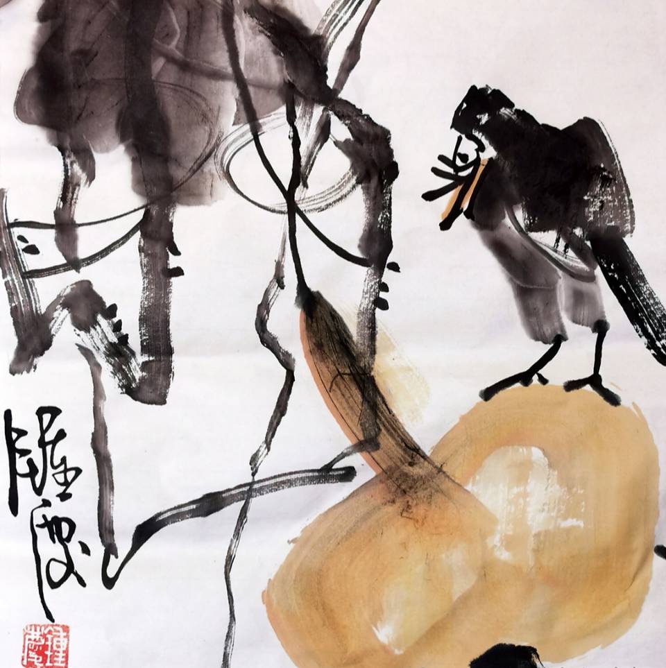 墨写闲情，初心未改——读钟庆先生写意花鸟有感（图5）