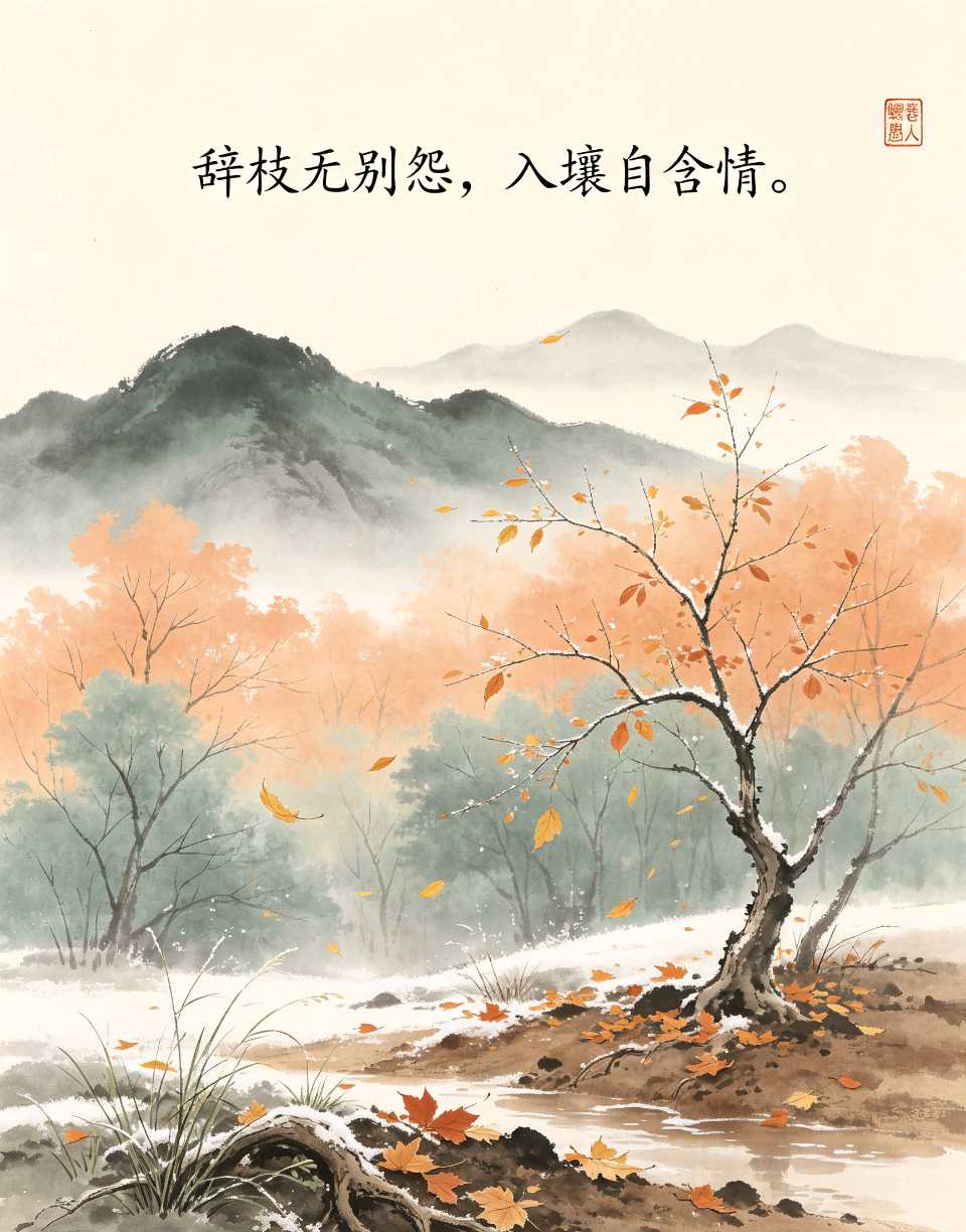 清江三味总第75期【诗约岁时034】｜霜降二候·霜催木叶辞青去（图5）