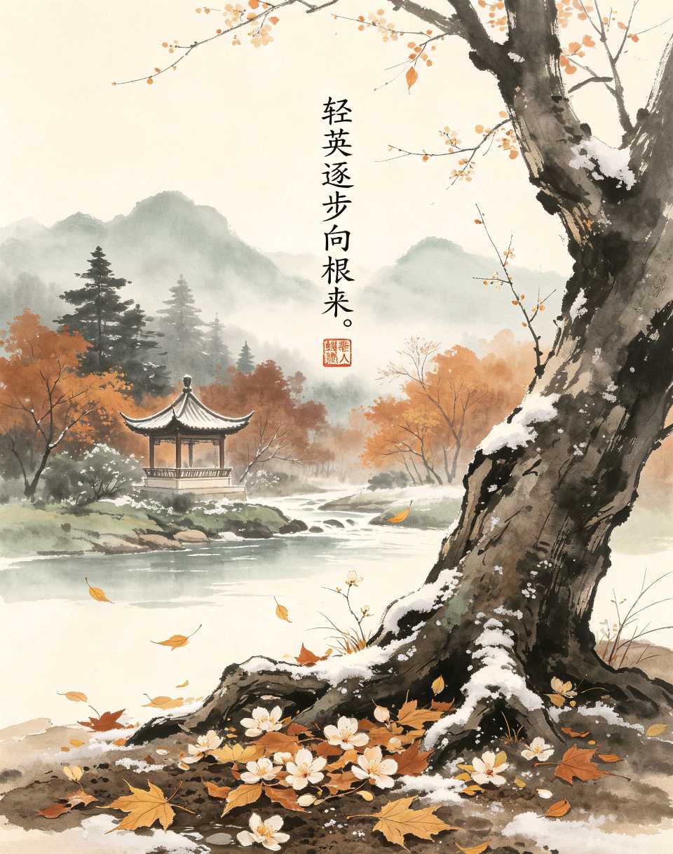 清江三味总第75期【诗约岁时034】｜霜降二候·霜催木叶辞青去（图7）