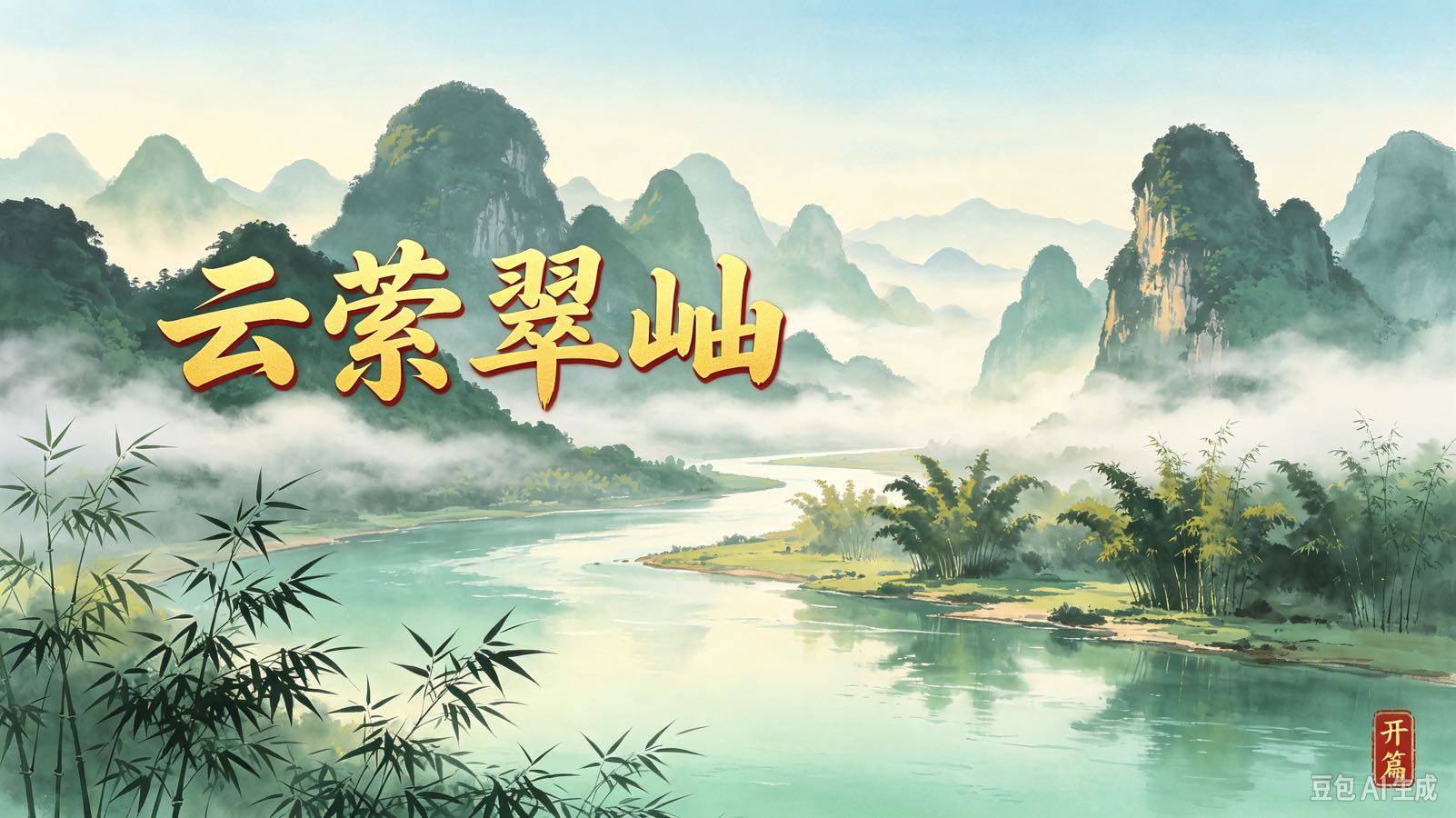 《山河锦绣》鉴赏蒙有庆先生．百里漓江