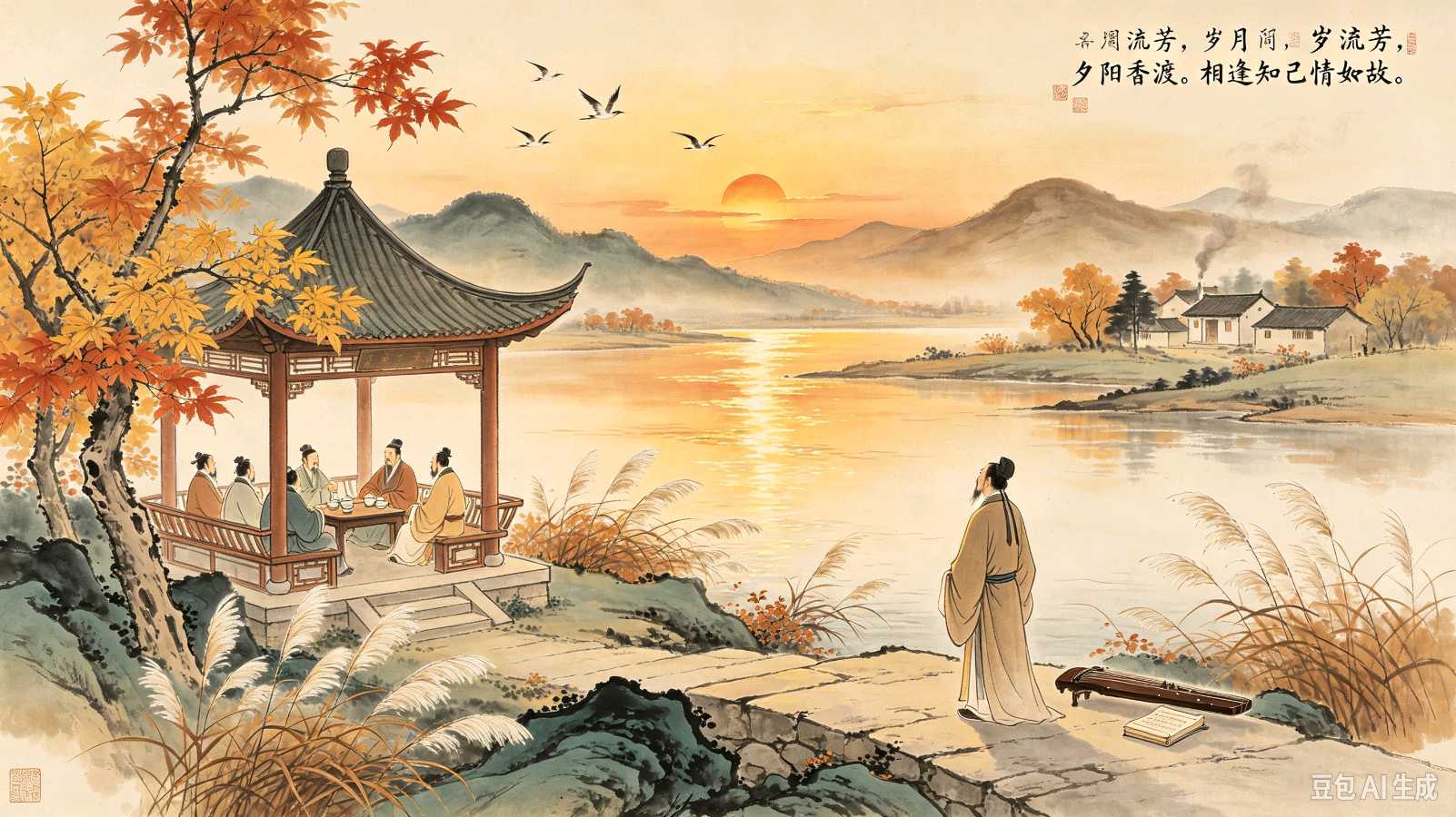 【荣耀中国】文学社*踏莎行·寻乐抒怀文/钟向严
