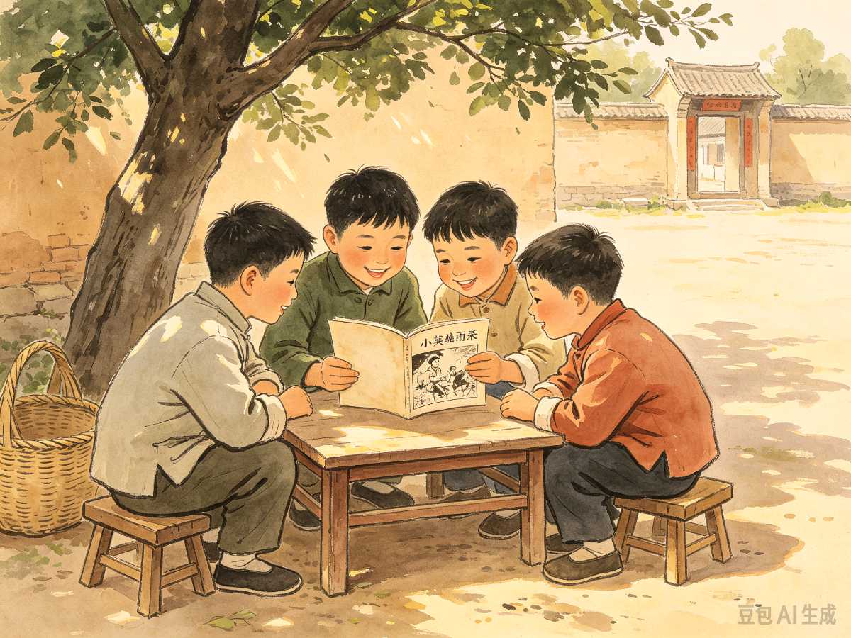 玉华〖一纸连环画，半生少年心——读《小人书》有感〗（图2）