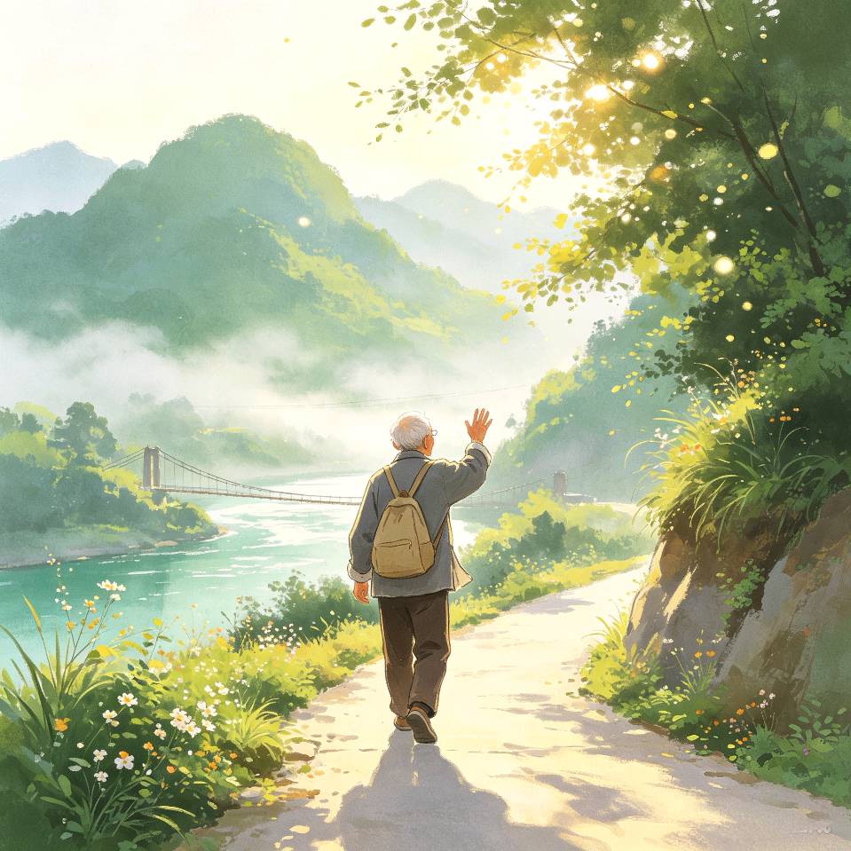 「散文」一元纸币,与一场长寿村的温柔相逢(图5)