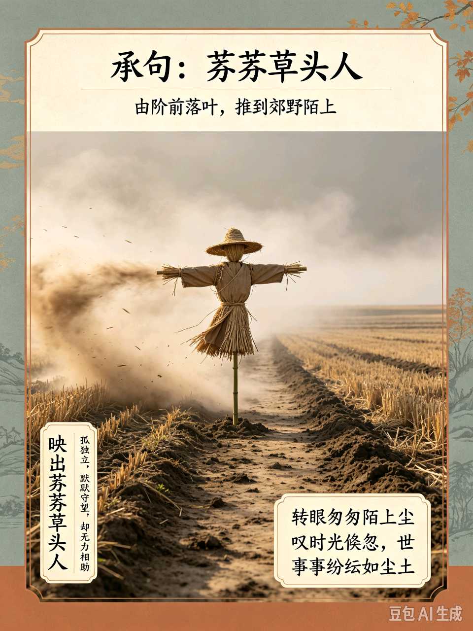 翠柳【仙吕·青哥儿】读《稻草人》偶得(图3)