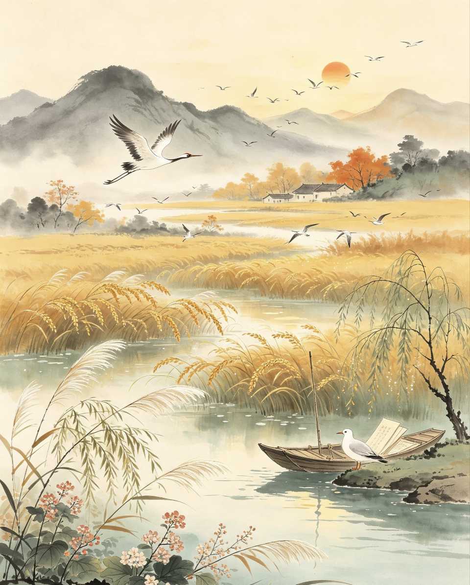 【荣耀中国】文学社*排律·《金秋寄托》 作者/丰茂春(图3)