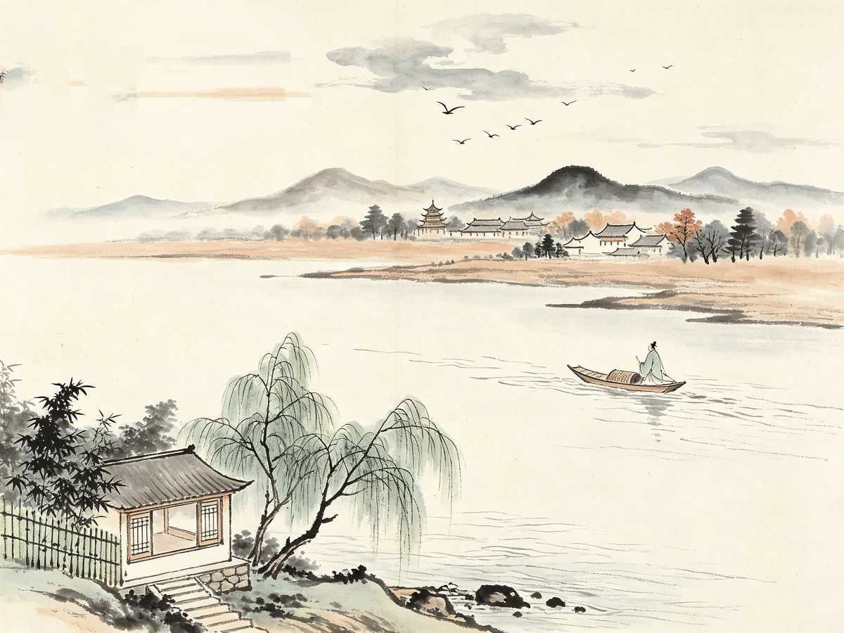 诗词联曲研究/东郭生近期对句续诗配画261028(图3)