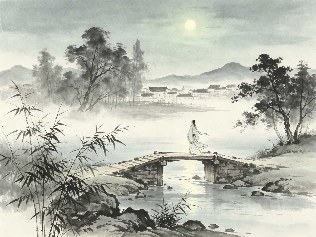 诗词联曲研究/东郭生近期对句续诗配画261028(图11)