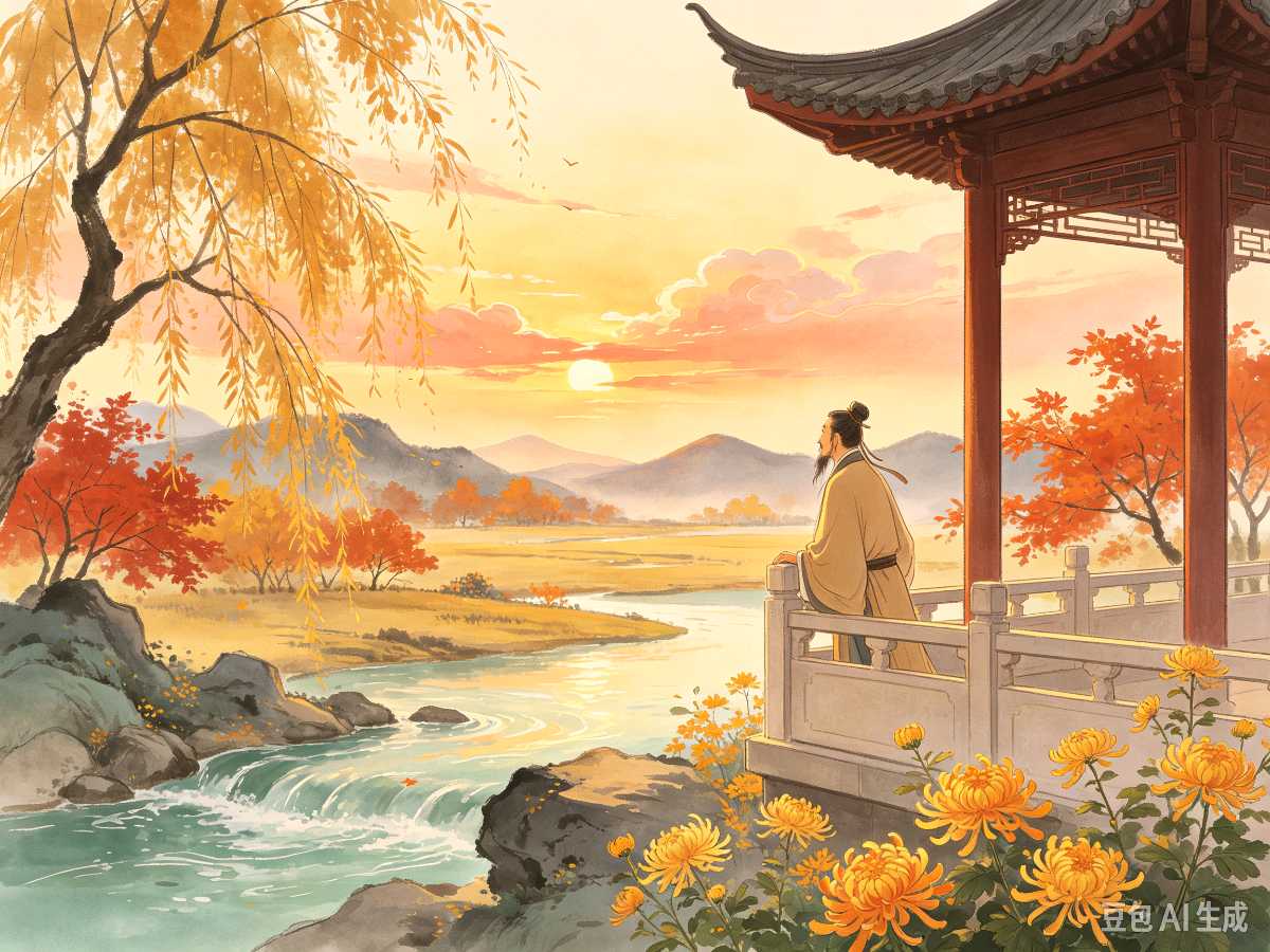 谈笑鸿儒〔南吕·干荷叶〕秋韵（图2）