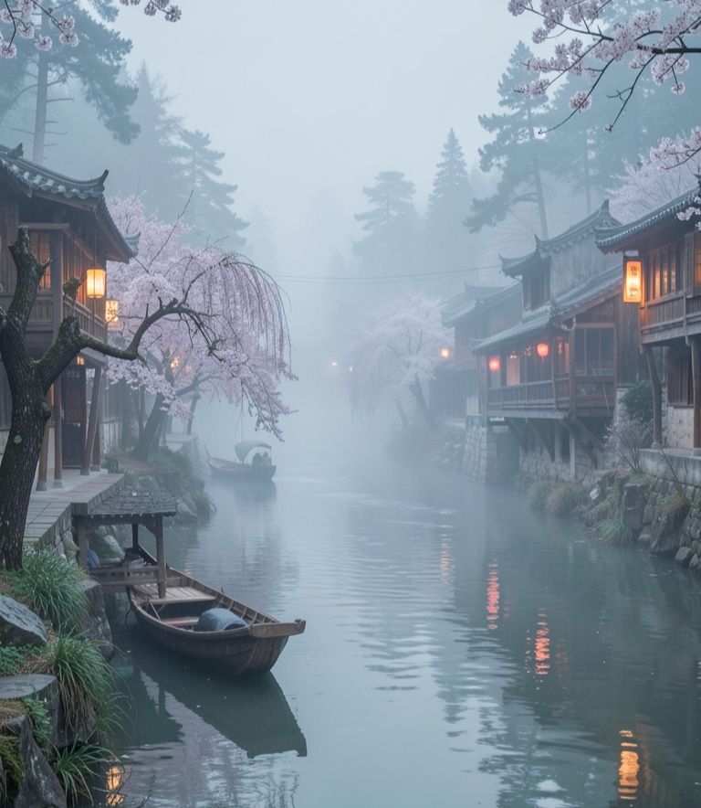 《烟雨曼江南》作者:傅志龙 编辑:伍月（图2）